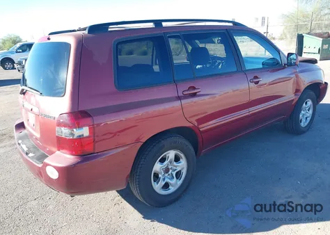 2006 Toyota Highlander из США, поврежденный, VIN JTEDD21A560135049